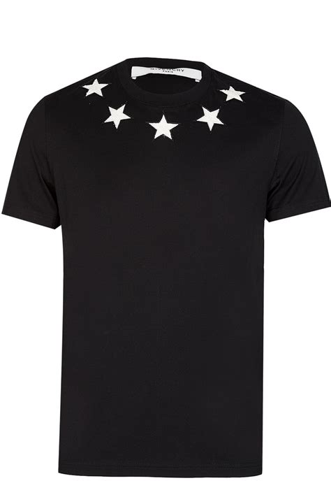 givenchy shirt star|Givenchy t shirt with holes.